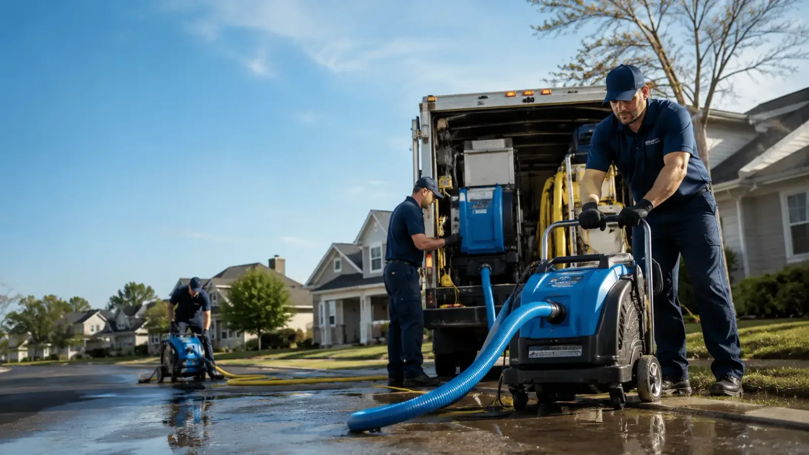 Flood Damage Cleanup in Levering, MI